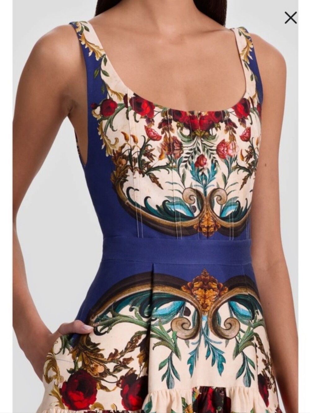 Alice + Olivia Gilded Rose Dress - Picture 5 of 8